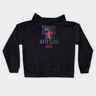 Short Legs Big Attitude Kids Hoodie